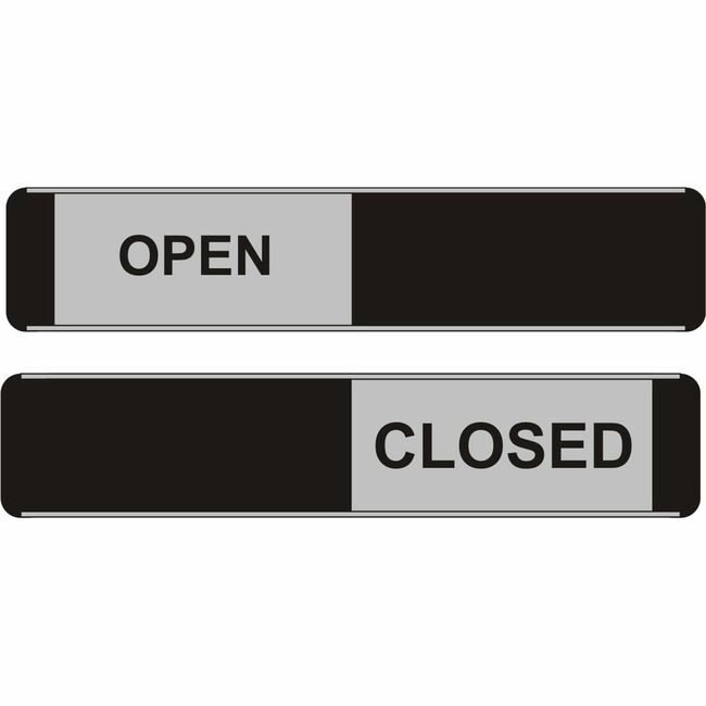 Stewart Superior Seco Doorsign Open_Closed SSCOF140