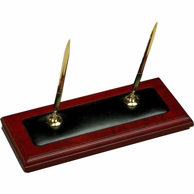 Dacasso Stand Pen Lthr Rosewood DACA8004