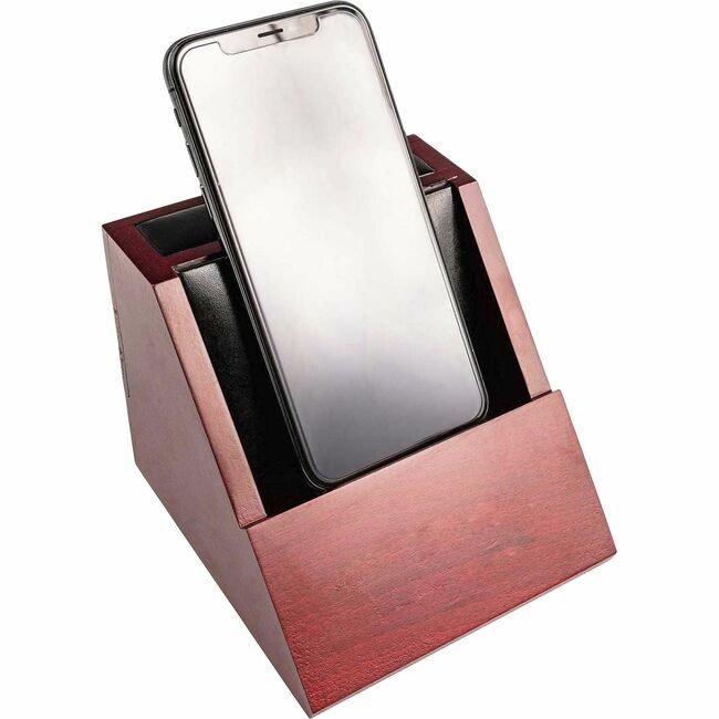 Dacasso Desktop Phone Lthr Rosewood DACA8050