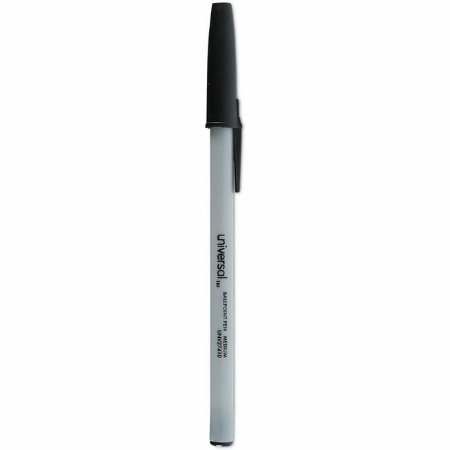Universal Office Products Pen Ballpt Economy Medium Black UNV27410