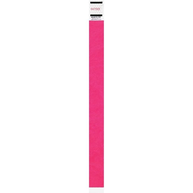 Advantus Corporation Wristbands Tyvek Neon Pnk AVT91121