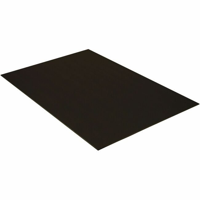 Pacon Corporation Board Foam 20X30 10SH Black PAC5511