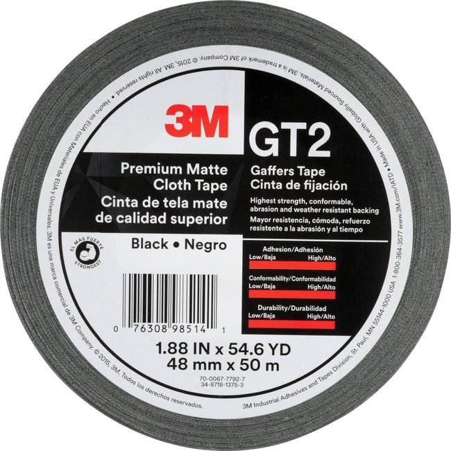 3M Company Tape Gaffers Matte Cloth MMMGT2