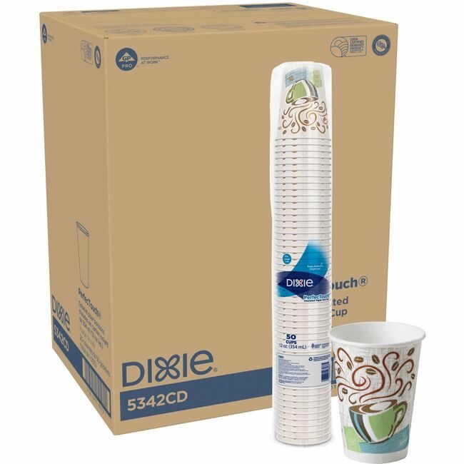 Georgia-Pacific Dixie Cup Hot 12OZ 50/PK DXE5342CDCT