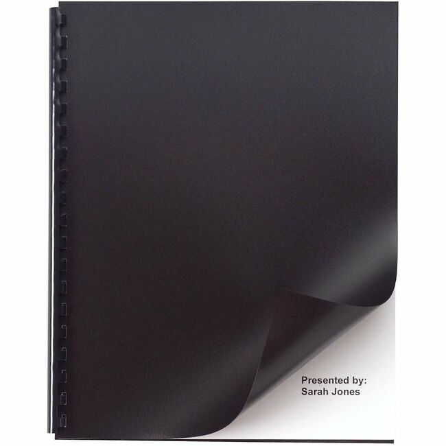 ACCO Brands GBC Cover Bndg Back Plas Black GBC2514493