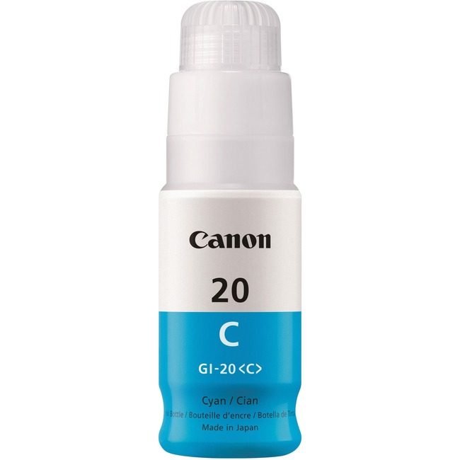 Canon U.S.A. Ink Bottle GI-20 Cyn CNMGI20CYAN