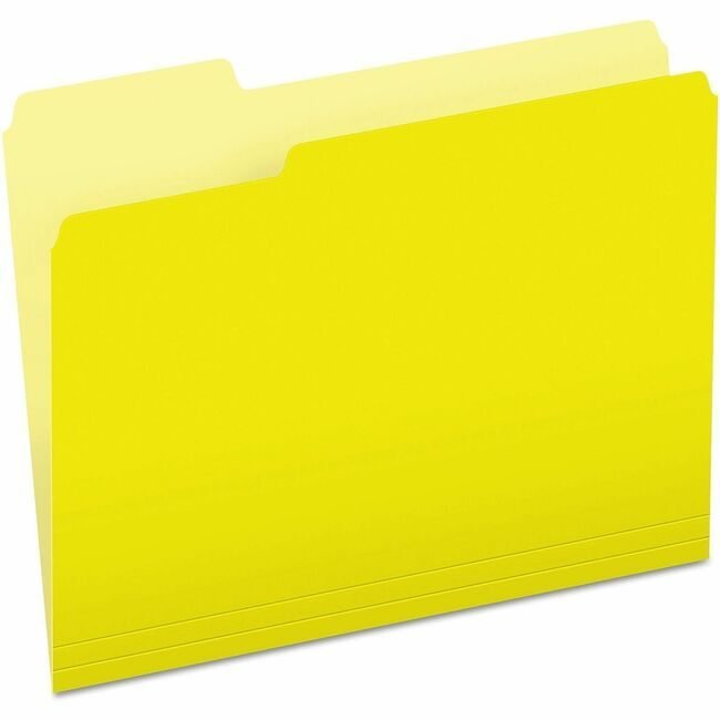 Pendaflex Folders Yel Letter 1/3CT100/BX PFX15213YEL