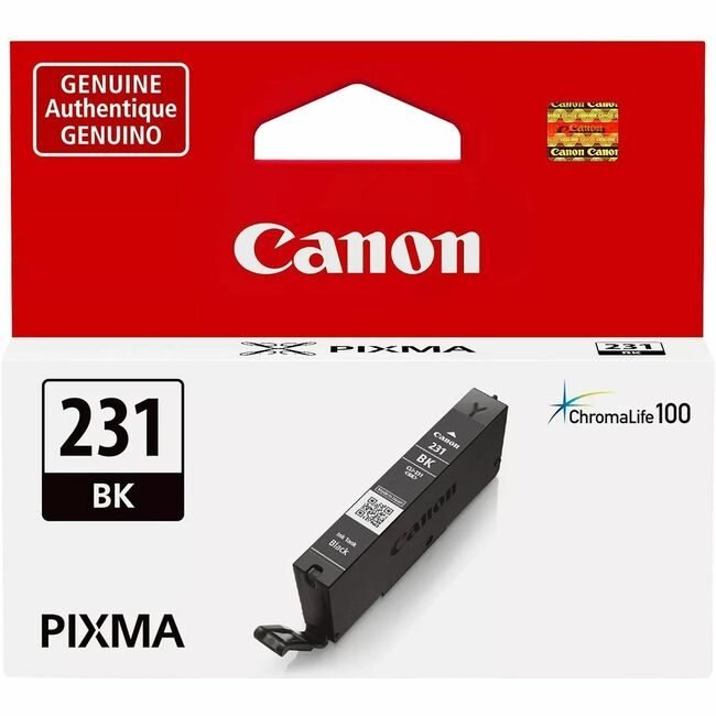 Canon U.S.A. Crtdg Ij CLI231 Black Std Yd CNMCLI231BK