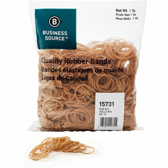 Business Source Rubberbands SIZE #14 1LB BSN15731