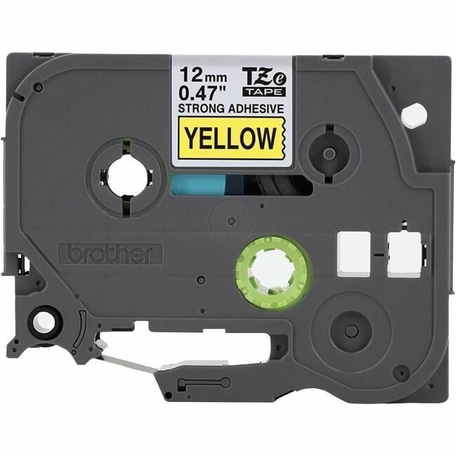 Brother International Tape Indust 1/2"-BK/YW BRTTZES631
