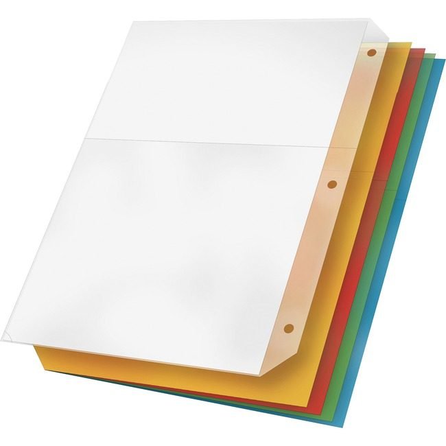 TOPS Products / Cardinal Brands Pocket Binder Poly Mlti 5 Pack CRD84007