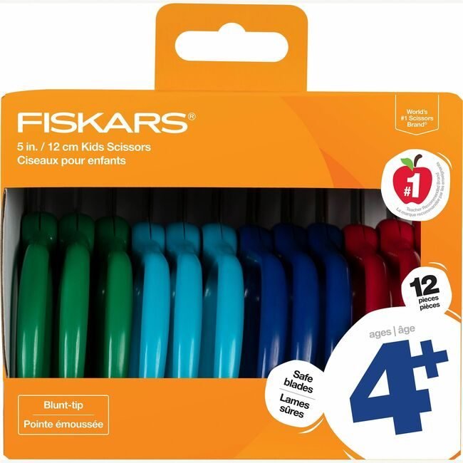 Fiskars Scissors Kids Classpk Blunt FSK1067001
