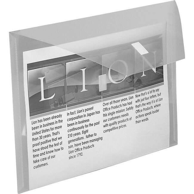Lion Office Products Envelope Poly Side Frntpkt LIO22070-CR