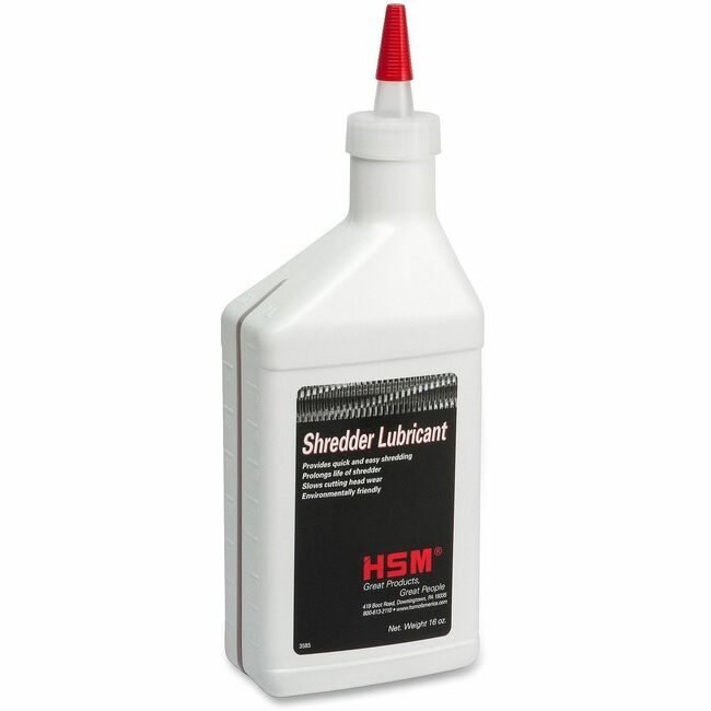 HSM of America Oil Shredder Bottle 16 OZ HSM3200000002
