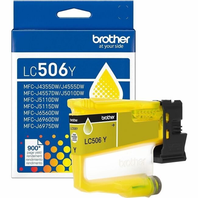 Brother International Crt Standard Yellow Ink BRTLC506YS