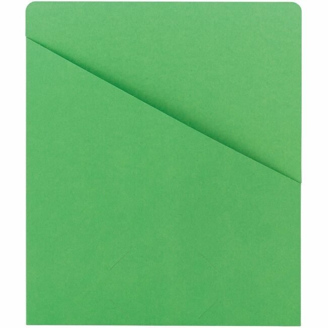 Smead Manufacturing Co. Jacket File Expandng Letter Green SMD75432