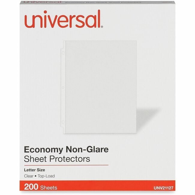 Universal Office Products Protector Sheet Clear UNV21127