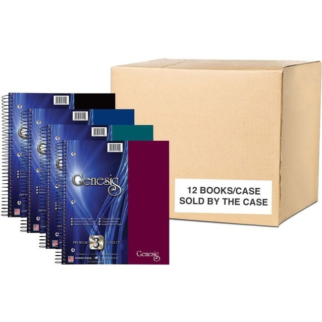 Roaring Spring Paper Products Notebook 3SUB Genesis ROA13114CS