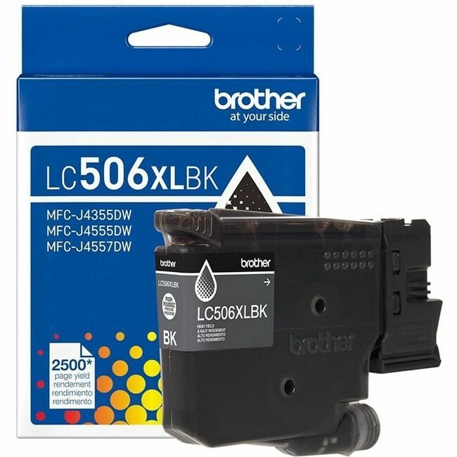 Brother International Crt High Yield Black BRTLC506XLBKS