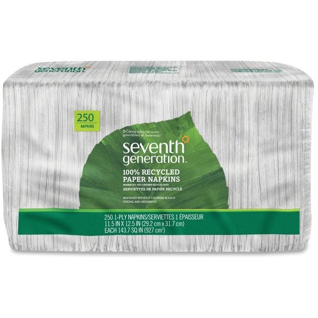 Seventh Generation Napkins Recycled White SEV13713CT
