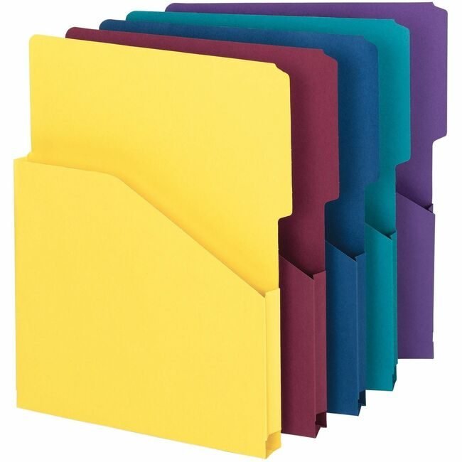 Smead Manufacturing Co. Jacket File Expndng Letter Assorted SMD75445