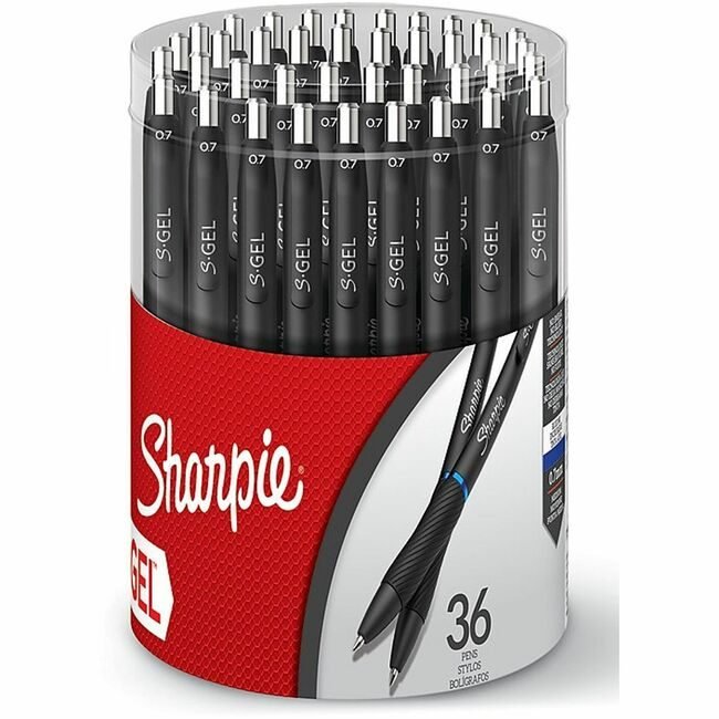 Sharpie / Expo / Prismacolor / Sanford Newell Brands / Sanford Sharpie / Expo / Prismacolor / Pen S-Gel 0.7MM 36 Count Be Can SAN2208552