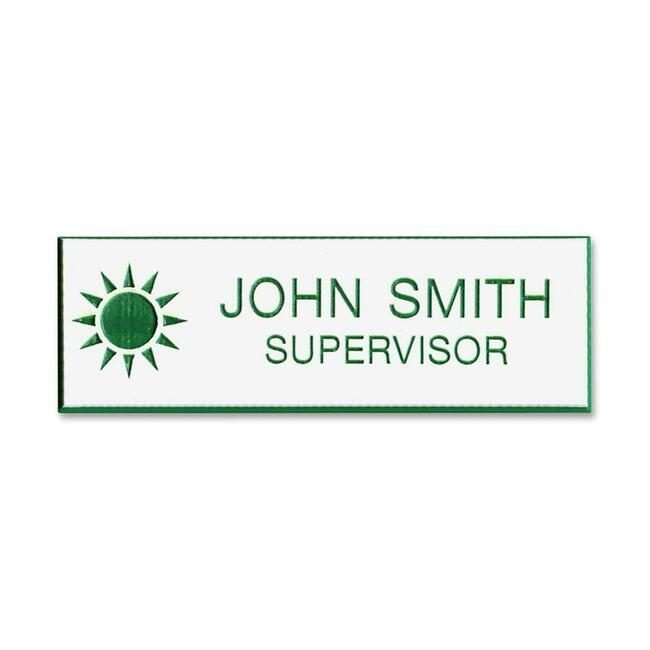 Shachihata / Xstamper Badge Name Logo 3 LINES 1X3 XSTJ22