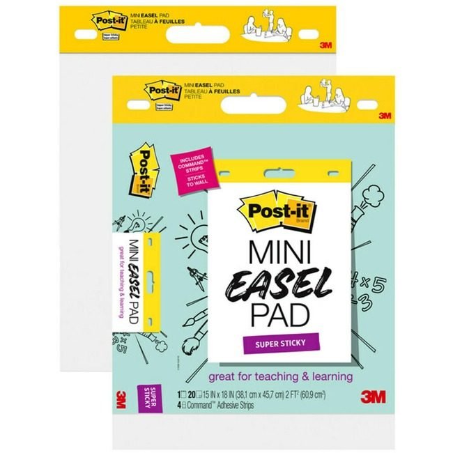 3M Company Pad Mini Easel We 15X18 MMM577SS2PK