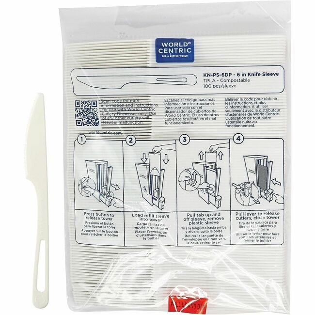 World Centric Slv Knf Ref Dispenser Bge 1000 WORKNPS6DP