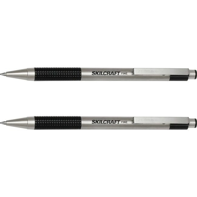 SKU-LEVEL VERIFICATION REQUIRED Pen Retractable 2 Pack Black NSN6661050