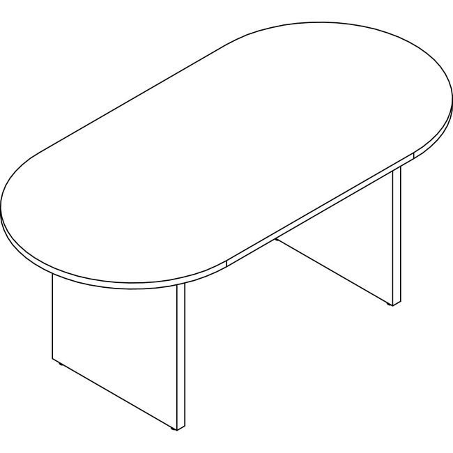 Lorell Table Conf 72X36 Ge LLRPT7236GE