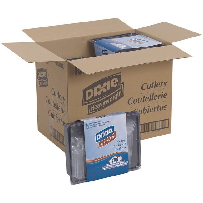 Georgia-Pacific Keeper Cutlery Dixie 180PC DXECH0180DX7CT