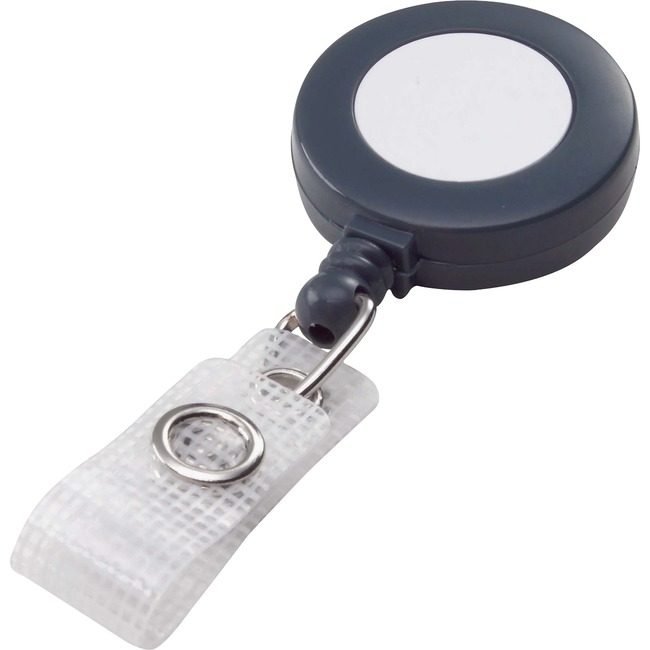 ACCO Brands GBC Holder Badge Retractible Gray GBC50573