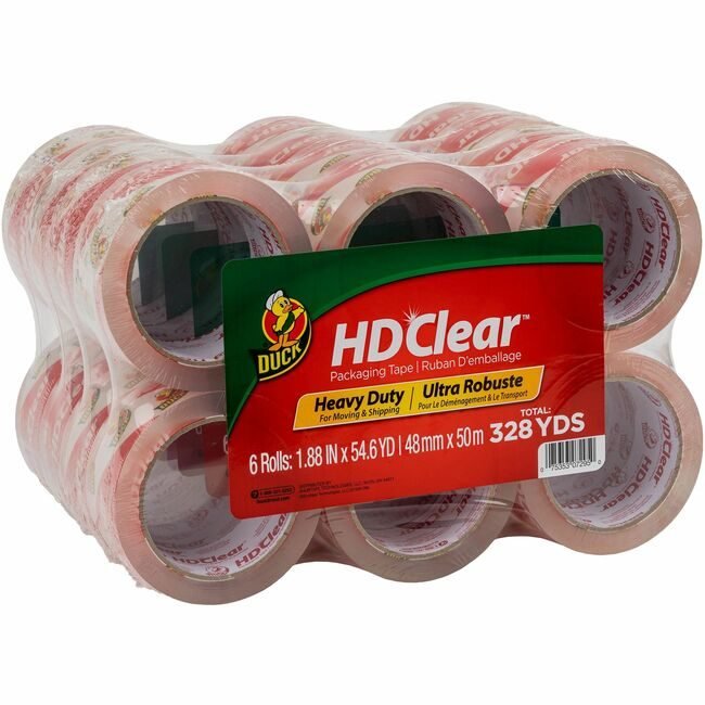 Shurtape Technologies Duck Brand Tape Pkg Crystalclear 24 Pack DUC393730