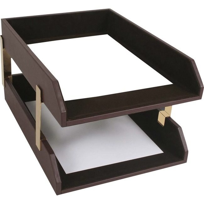 Dacasso Trays Lthr Legal Bn DACA3421
