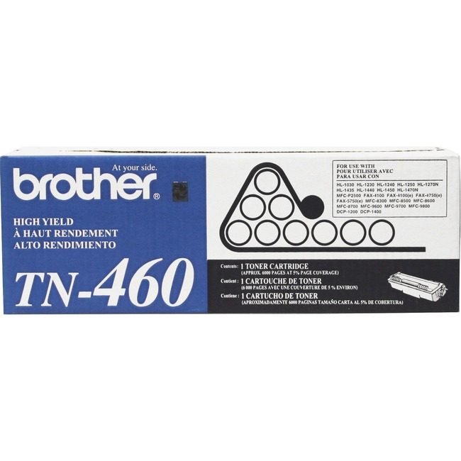Brother International Crtdg Tnr Hi Yld F/HL1250 BRTTN460
