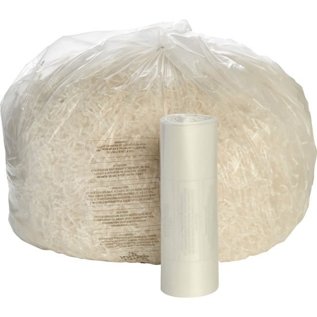 SKU-LEVEL VERIFICATION REQUIRED Bags Shredder 39X51 Clear 50 Count NSN5574976