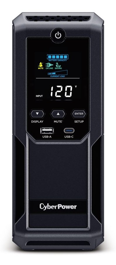 CyberPower LCD BRG1500AVRLCD2 uninterruptible power supply (UPS) Line-Interactive 1.5 kVA 900 W 12