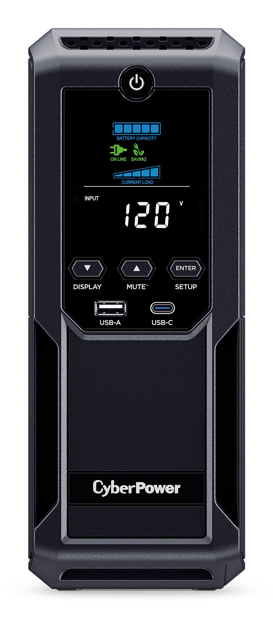 CyberPower LCD Intelligent uninterruptible power supply (UPS) Line-Interactive 1.35 kVA 815 W 12 AC