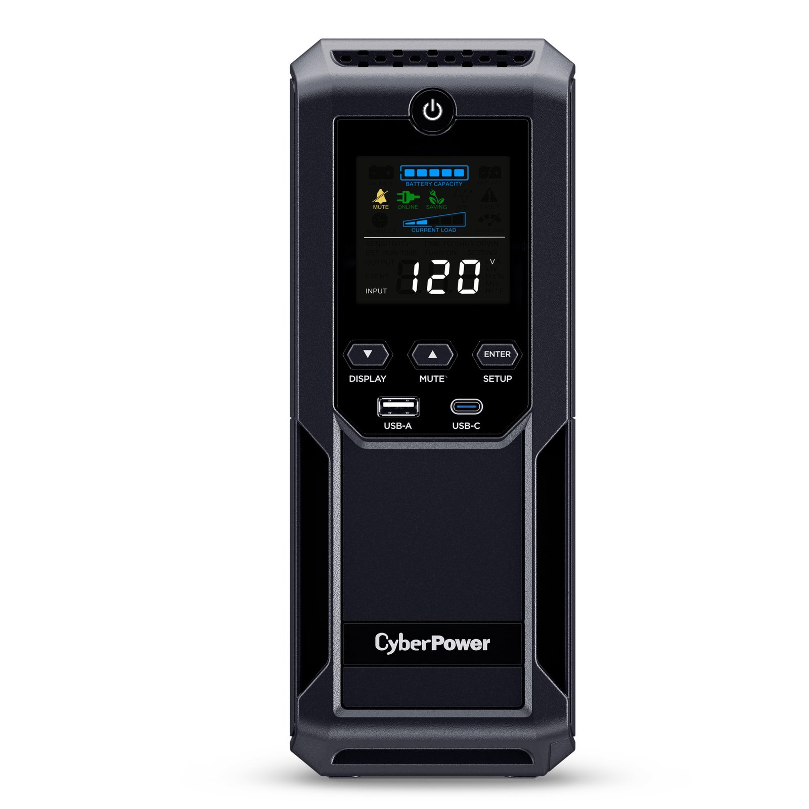 CyberPower LCD CP1500AVRLCD3 uninterruptible power supply (UPS) Line-Interactive 1.5 kVA 900 W 12