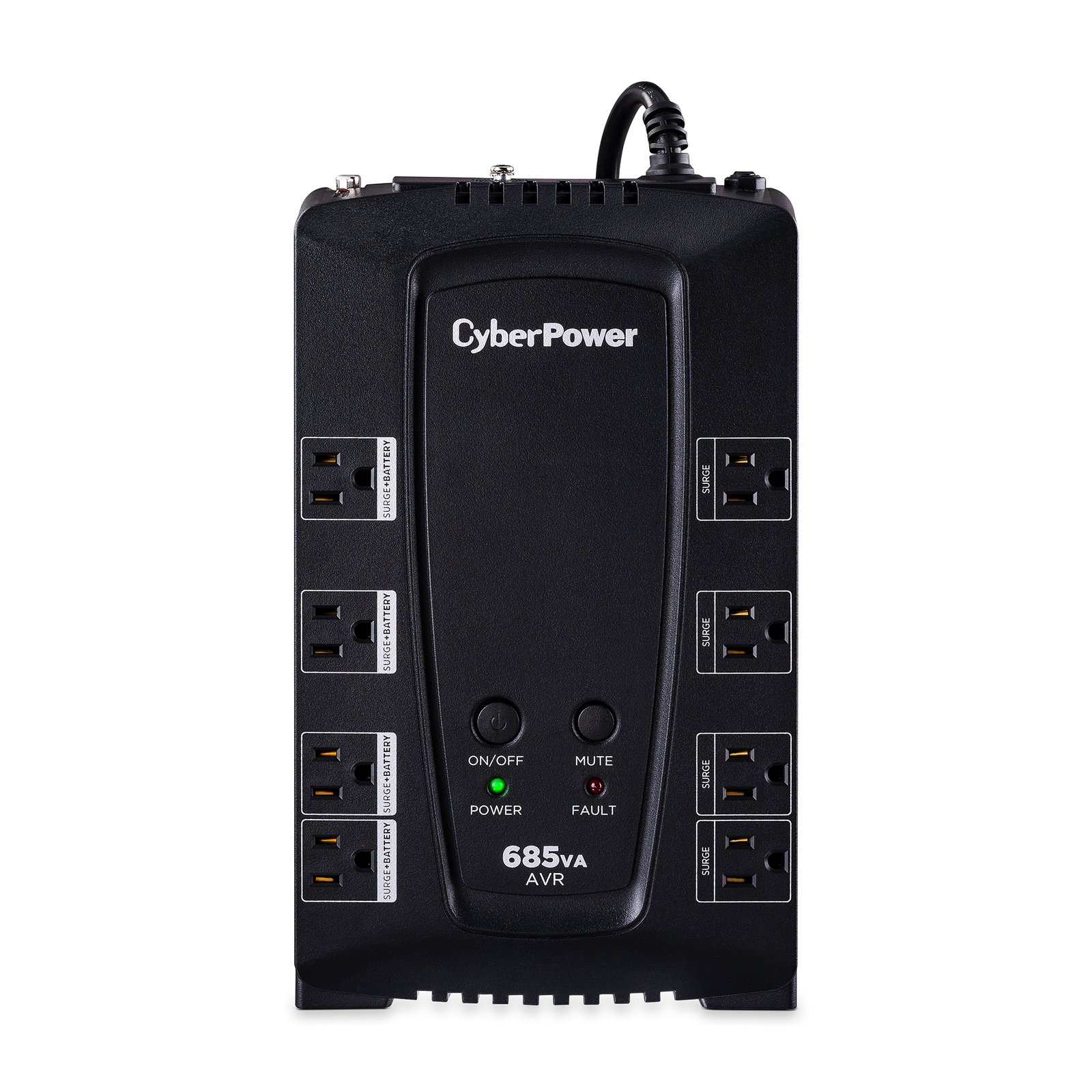 CyberPower CP685AVRG uninterruptible power supply (UPS) Line-Interactive 0.685 kVA 390 W 8 AC