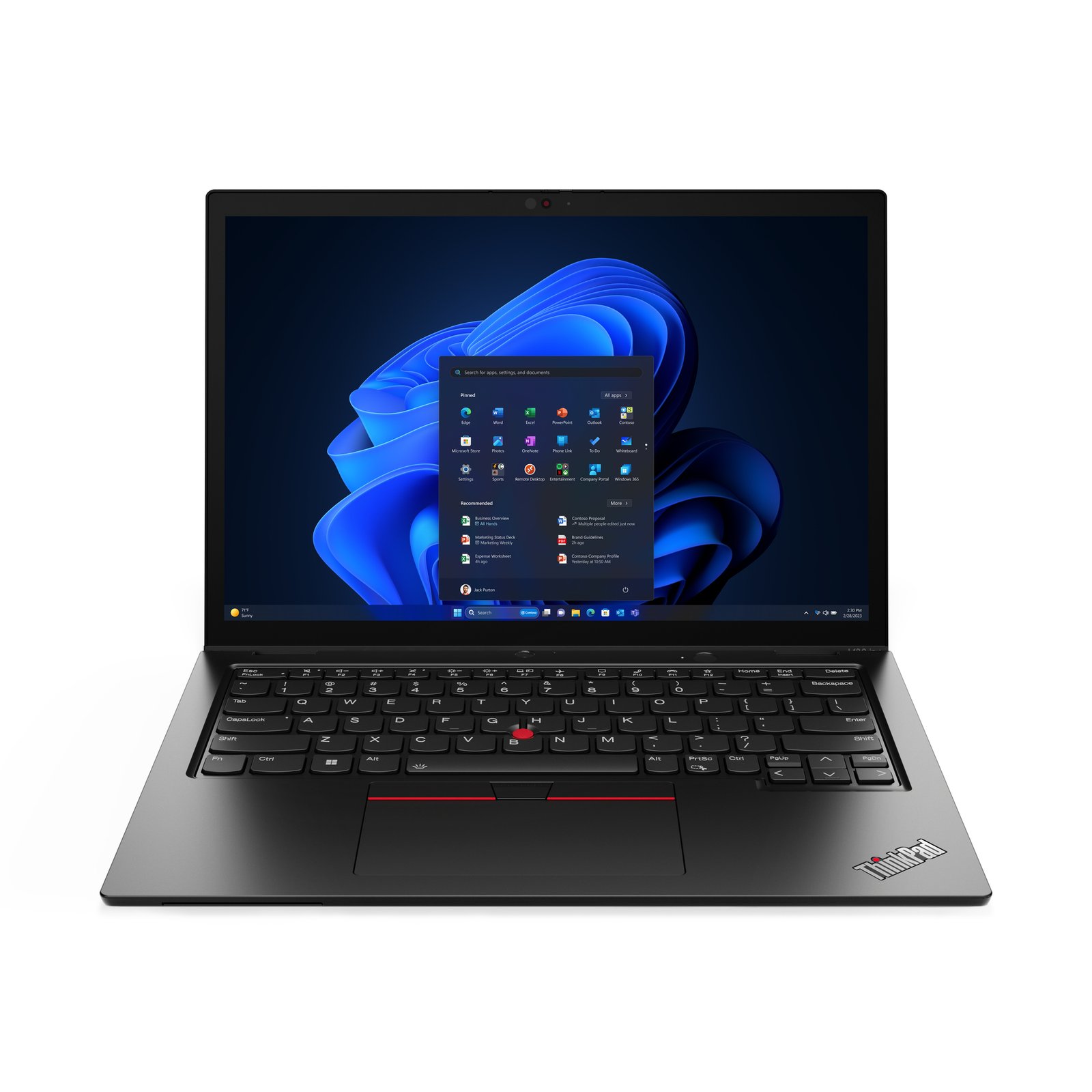 Lenovo ThinkPad L13 2-in-1 Gen 5 (Intel) Core Ultra 7 155U Hybrid 33.8 cm (13.3") Touchscreen WUXGA 21LM0012US