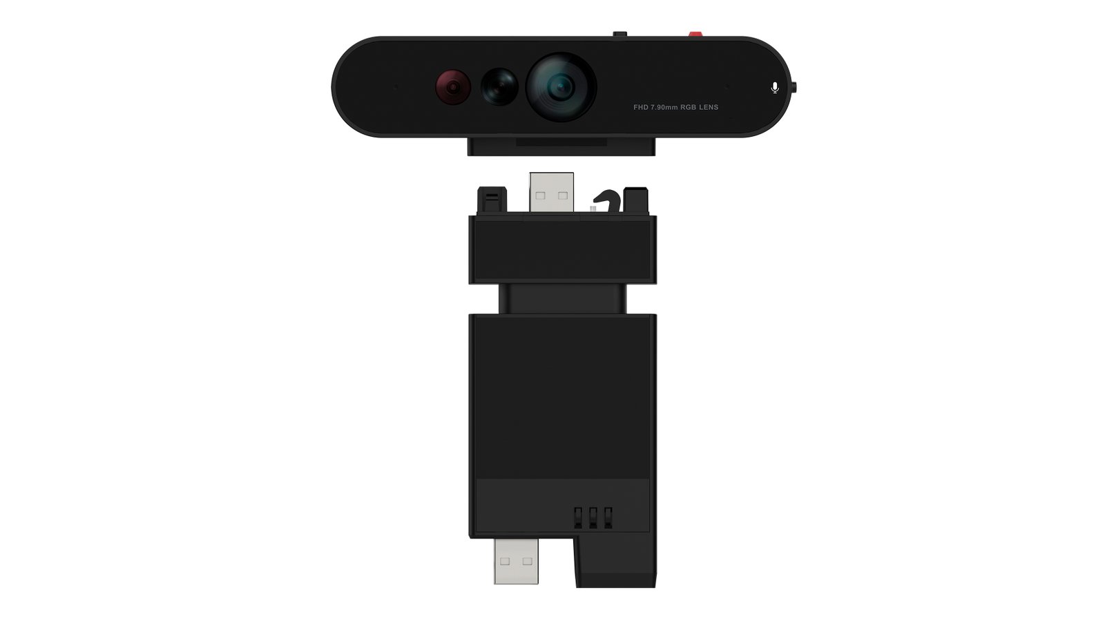 LENOVO TOP SELLER OPTIONS ThinkVision MC60 (S) webcam 1920 x 1080 pixels USB 2.0 Black 4XC1K97399