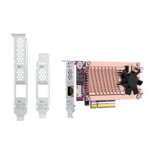 QNAP QM2 CARD interface cards/adapter Internal PCIe QM2-2P10G1TB