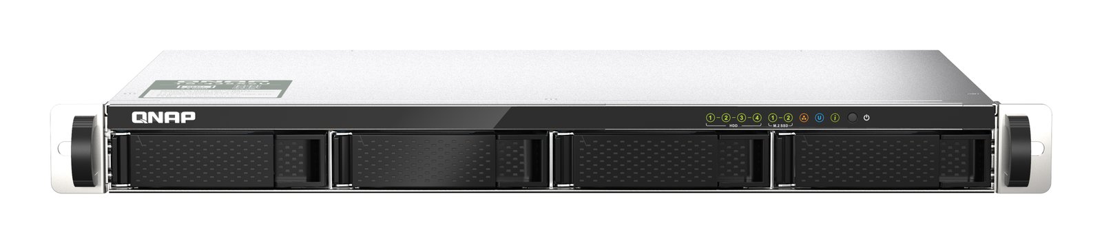 QNAP TS-435XeU NAS Rack (1U) Marvell CN9131 4 GB DDR4 0 TB QTS Black, Grey TS-435XEU-4G-US