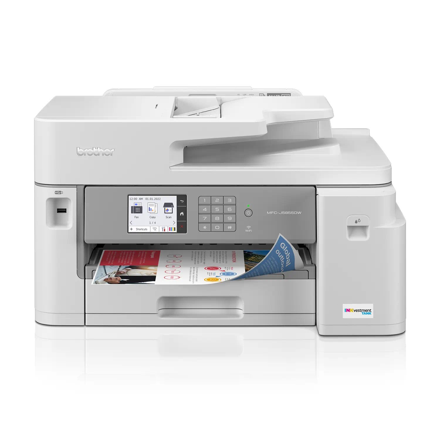 BROTHER INTL (PRINTERS) MFC-J5855DW multifunction printer Inkjet A3 4800 x 1200 DPI Wi-Fi