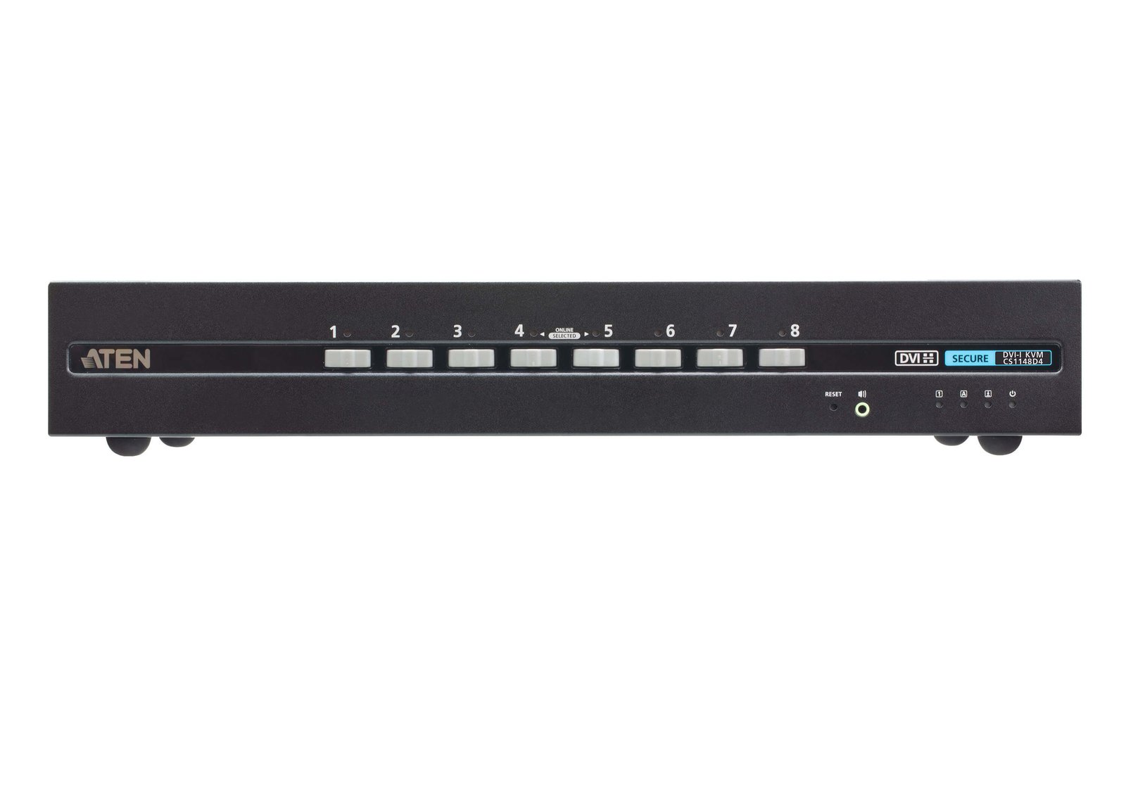 ATEN TECHNOLOGIES CS1148D4 KVM switch Rack mounting Black