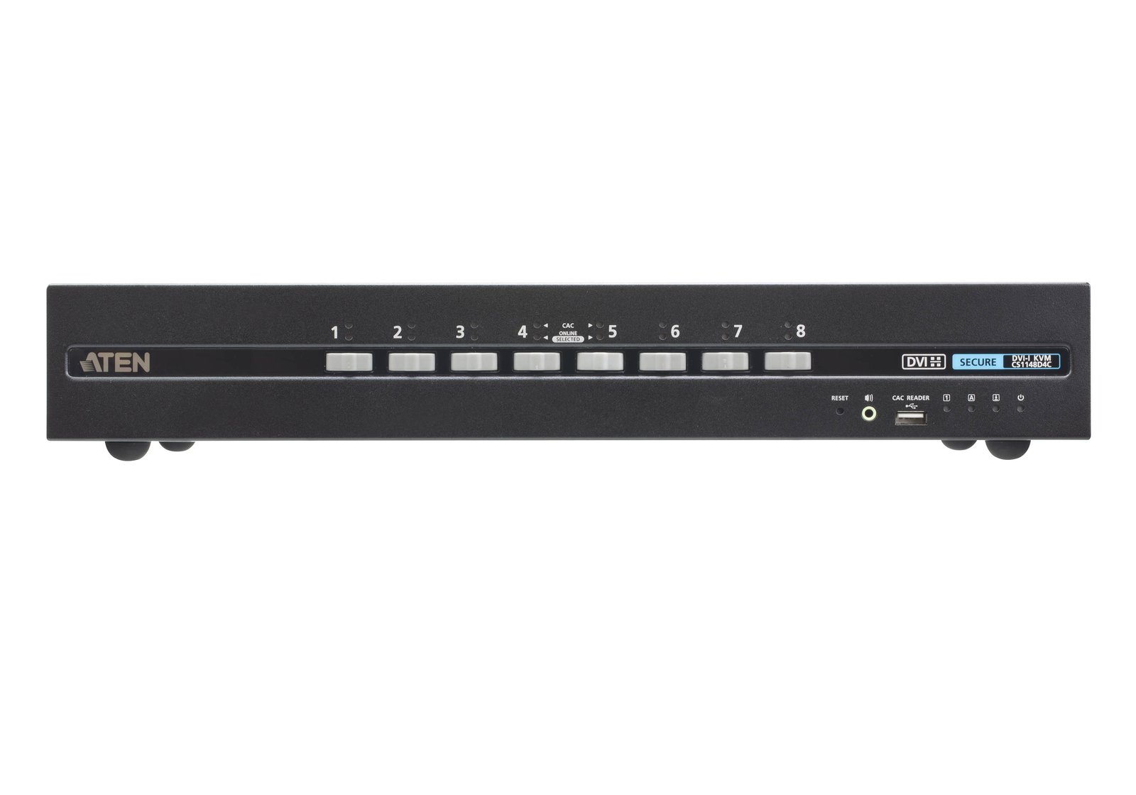 ATEN TECHNOLOGIES CS1148D4C KVM switch Rack mounting Black