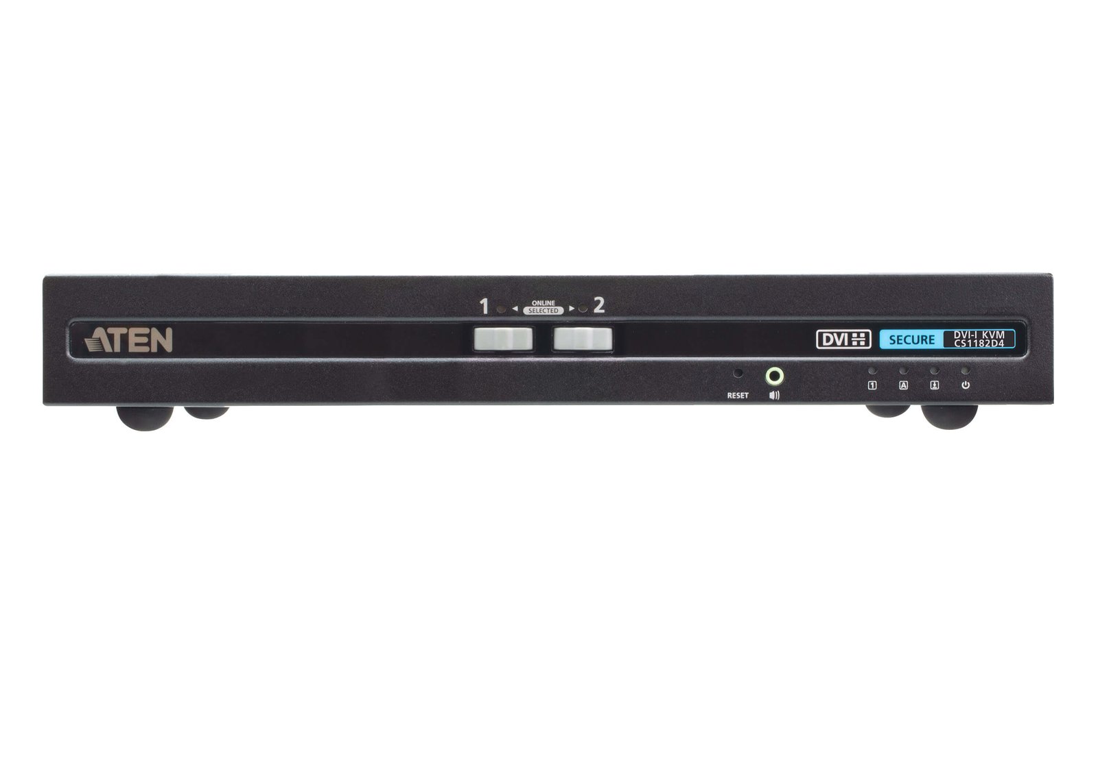 ATEN TECHNOLOGIES CS1182D4 KVM switch Rack mounting Black