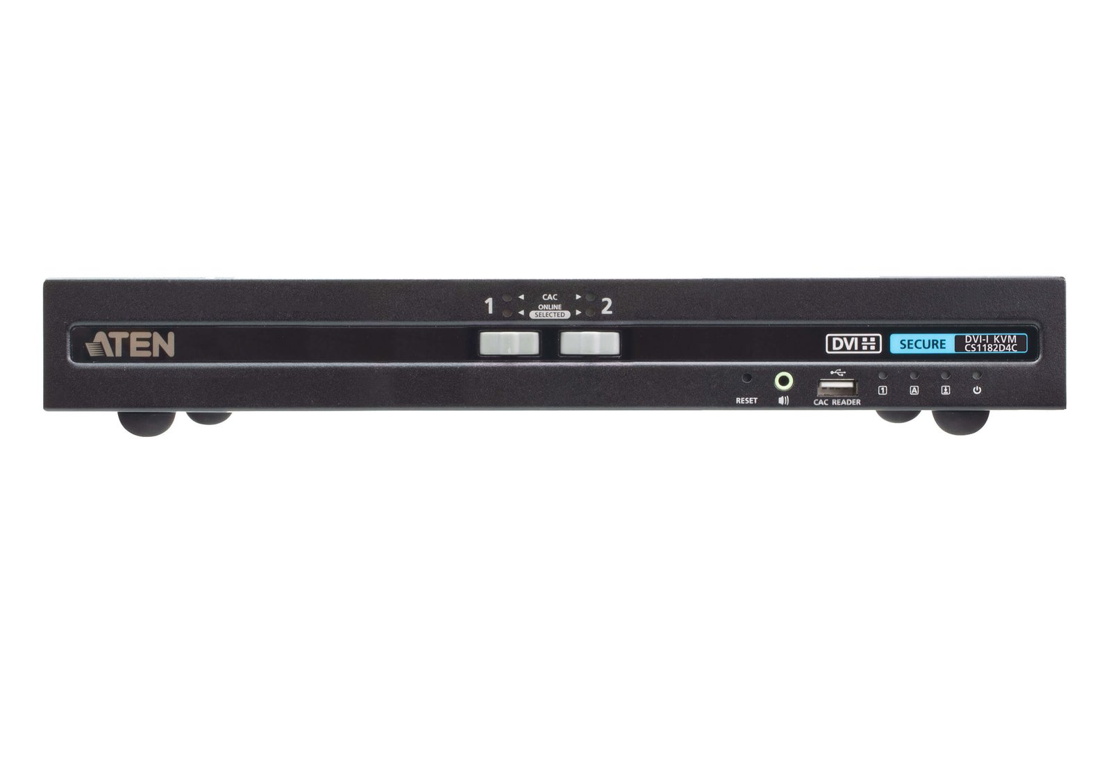 ATEN TECHNOLOGIES CS1182D4C KVM switch Rack mounting Black